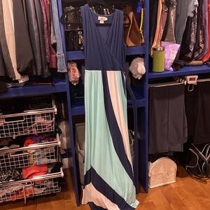 Vineyard vines soft cotton slowly dress long maxi